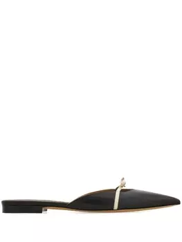 Мюли Mini Bow Ferragamo, черный