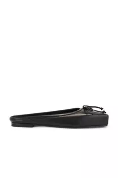 Мюли на балетках Jacquemus, черный