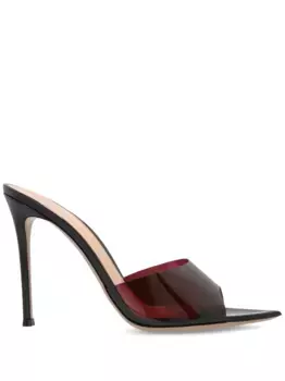 Мюли на каблуке Gianvito Rossi, красный