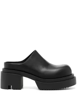 Мюли на каблуке Rick Owens, черный