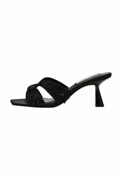Мюли на каблуке Steve Madden, черный