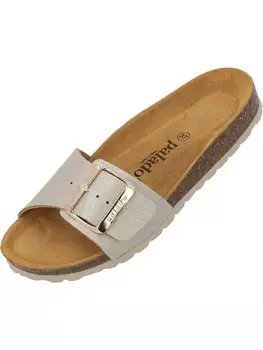 Мюли palado, цвет beige glitter