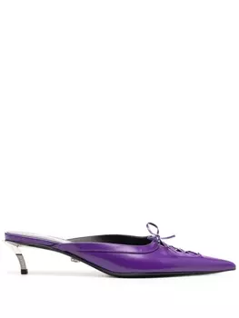 Мюли Pin-point 50 Versace, фиолетовый