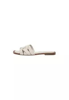 Мюли PULL&BEAR, бежевый
