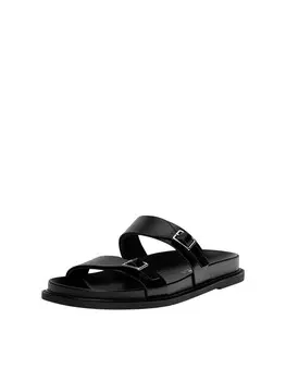 Мюли Pull&Bear, черный