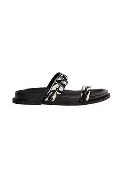 Мюли PULL&BEAR, цвет Mottled Black