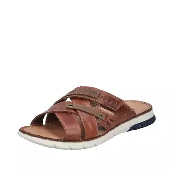 Мюли Rieker, цвет Brown/Chestnut brown