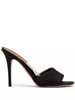 Мюли с логотипом VLogo Signature Valentino Garavani, черный