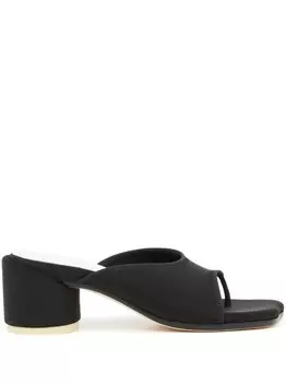 Мюли с T-образным ремешком MM6 Maison Margiela