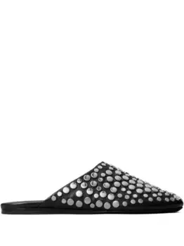 Мюли с заклепками Tory Burch, черный