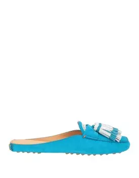 Мюли Santoni, лазурный
