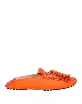 Мюли Tod'S, оранжевый