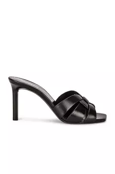 Мюли Tribute Saint Laurent, цвет Noir