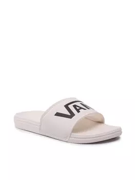 Шлепанцы с логотипом Vans, белый