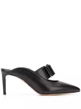 Мюли Vara Bow Ferragamo, черный