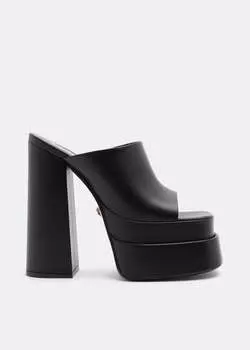 Мюли VERSACE Platform mules, черный
