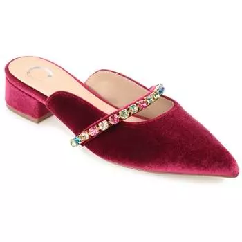 Мюли женские Journee, цвет berry