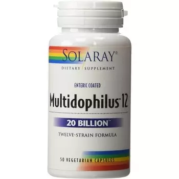 Multidophilus 12 Добавка 50 шт., Solaray
