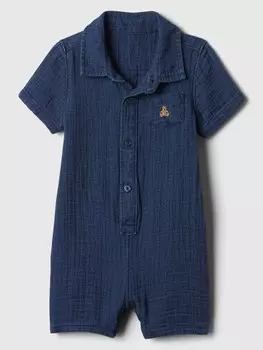 Муслиновый комбинезон Gap, синий