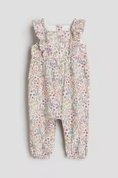 Муслиновый комбинезон H&M, белый