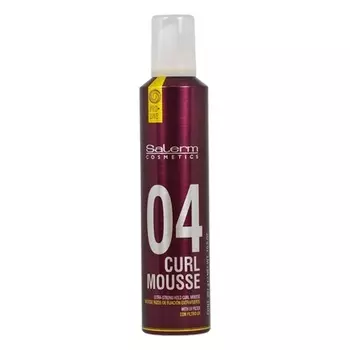 Мусс для вьющихся волос Salerm Pro-Line Curl Mousse, экстра сильная фиксация, 10,5 унций Salerm Cosmetics