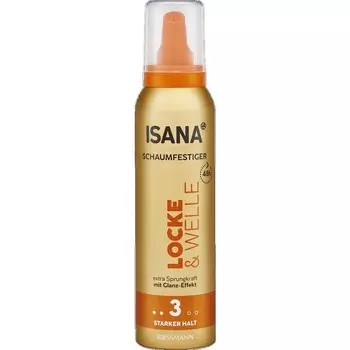 Мусс для завитков и волн ISANA, 150 ml