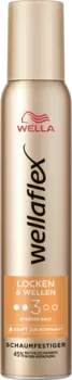 Муссовые локоны Волны Сильная фиксация 200мл wellaflex