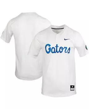 Мужская белая футболка для софтбола Florida Gators Replica Nike, белый