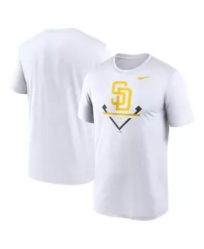 Мужская белая футболка San Diego Padres Icon Legend Nike