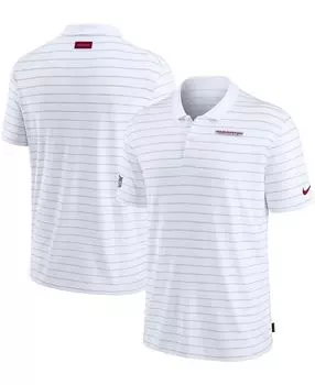Мужская белая футболка washington football team sideline victory coachs performance polo Nike, белый