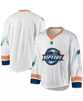 Мужская белая, темно-синяя копия джерси new york riptide ADPRO Sports, мульти