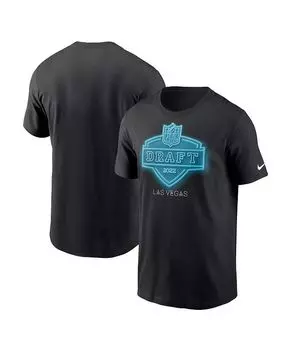 Мужская черная футболка NFL Draft Essential 2022 Nike, черный