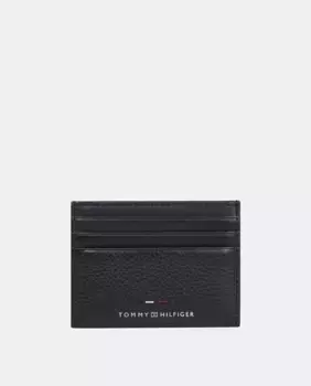 Мужская черная визитница Tommy Hilfiger, черный