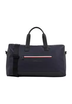 Мужская дорожная сумка с эмблемой на молнии TOMMY HILFIGER, цвет Space Blue