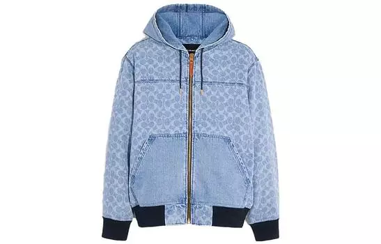 Мужская джинсовая куртка COACH, цвет Blue