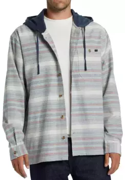 Мужская фланелевая рубашка Billabong Baja, цвет Slate Blue