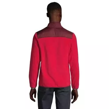 Мужская флисовая куртка Colorblock T200 Lands' End, черный