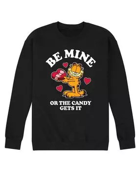 Мужская флисовая толстовка garfield be mine AIRWAVES, черный