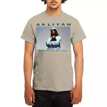 Мужская футболка Aaliyah Licensed Character