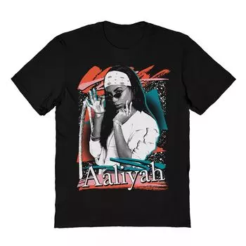 Мужская футболка Aaliyah Retro 2 Licensed Character