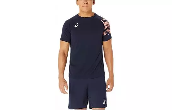 Мужская футболка Asics, цвет Blue