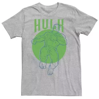 Мужская футболка Avengers Endgame Pop Hulk Circle Marvel