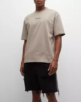Мужская футболка Balenciaga Back Medium Fit