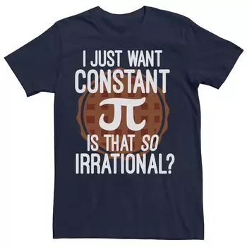 Мужская футболка Constant Pi Licensed Character