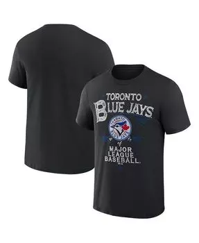 Мужская футболка Darius Rucker Collection by Black Toronto Blue Jays Beach Splatter Fanatics, черный
