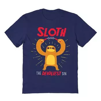Мужская футболка DinoMike Deadliest Sin COLAB89 by Threadless