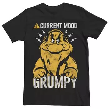 Мужская футболка Disney вдумчиво Grumpy