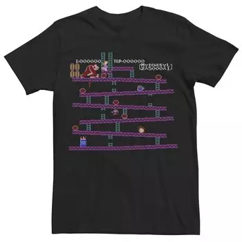 Мужская футболка Donkey Kong Screen Licensed Character