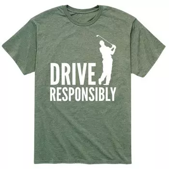 Мужская футболка Drive Responsible Licensed Character