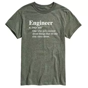 Мужская футболка Engineer Definition Licensed Character